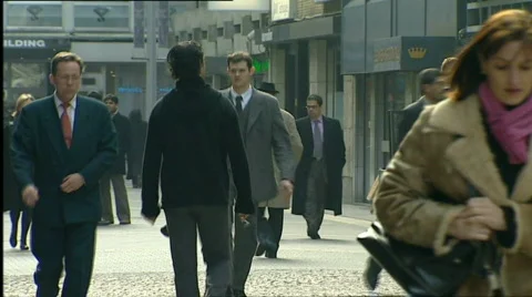 Antwerp diamond center Stock Footage 643758