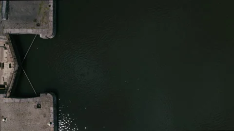 Antwerp Drydocks 4 스톡 동영상 134558924