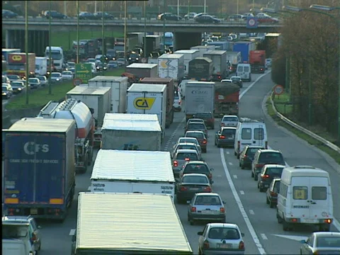 Antwerp, heavy traffic Stock Footage 656354