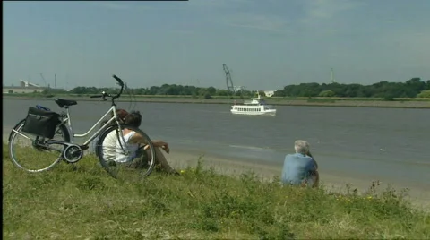 Antwerp, Sint Anneke Stock Footage 656246