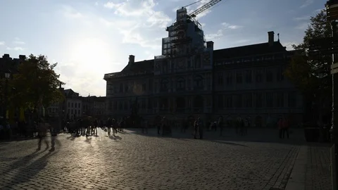 Antwerp townhome 8K Stock Footage 101307518