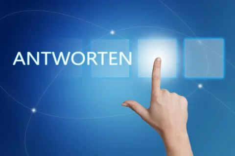Antworten Stock Illustration