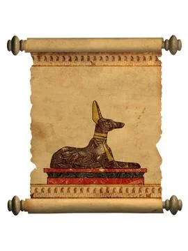 Anubis Stock Illustration
