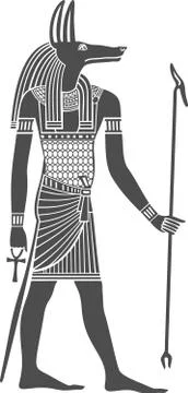 Anubis Ilustración de archivo