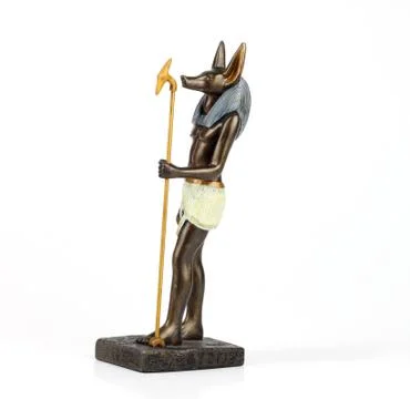Anubis statue Foto stock