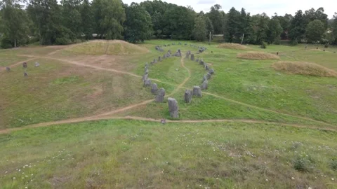 Anunshog stone ship Stock Footage 342450281