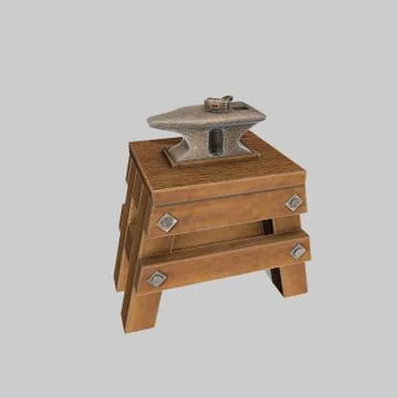 Anvil hammer Stock Illustration