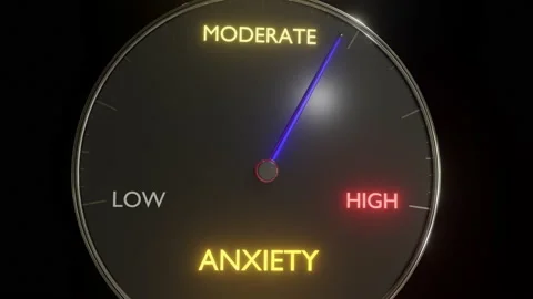 Anxiety Gauge 動画素材 207274331