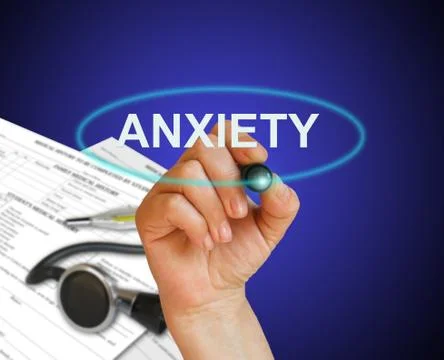 Anxiety Stock Illustration