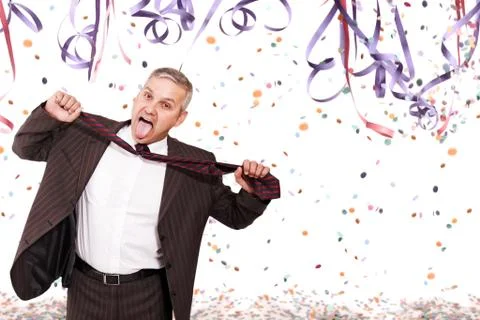 Anxious for Carnival time Stock Photos
