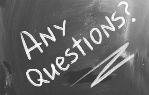 Any questions concept Stock Illustration