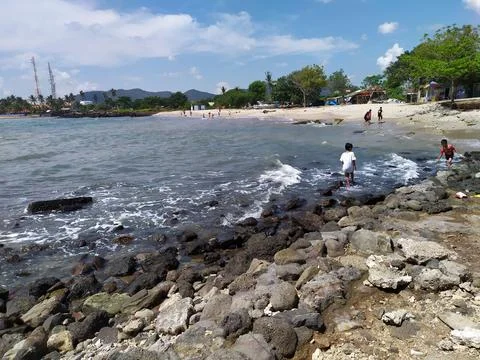 Anyer Beach Stock Photos