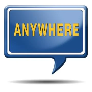 Anywhere Stock Illustration
