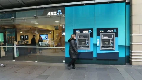 ANZ branch Stock Footage 201399333