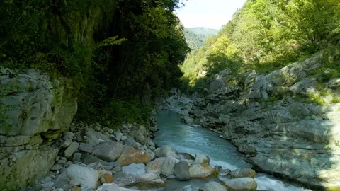 Anza River, travelling Stock Footage 250335849