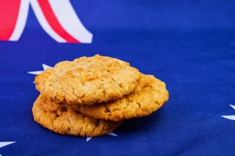 Anzac biscuits Stock-Fotos