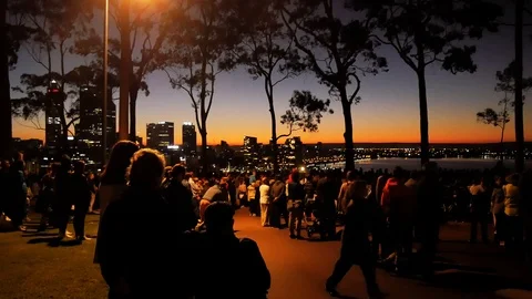 Anzac day Kings Park Perth, Australia 2019 - 4k Stock Footage 106915372