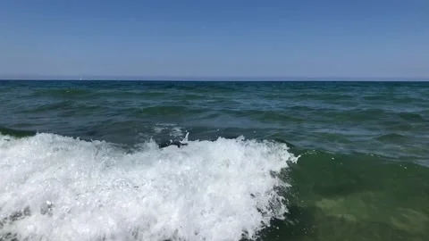 Anzio beach ( Rome ) Italy Stock Footage 201296089