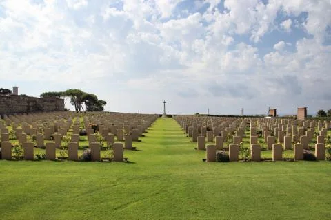 Anzio war memorial Stock Photos