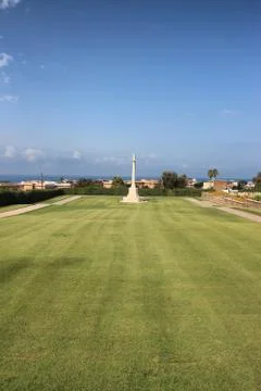 Anzio war memorial Stock Photos