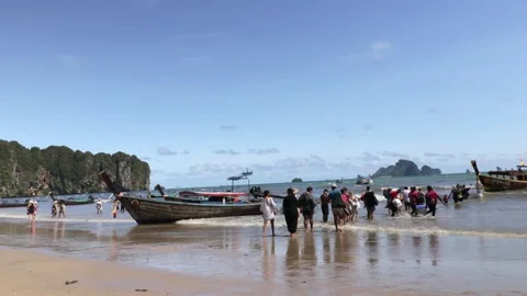 Ao Nang Beach Stock Footage 310305181