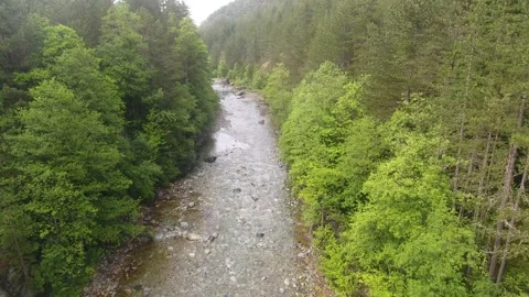 Aoos river Stock Footage 135010880