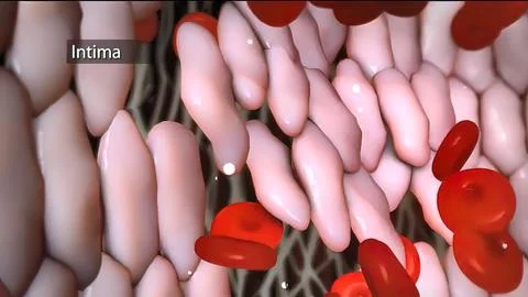 Aortic aneurysm and aortic dissection Stock Illustration