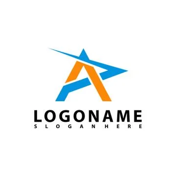 AP Letter Logo Design with Creative Modern Trendy Typography, AR Letter Logo  Stock Illustration
