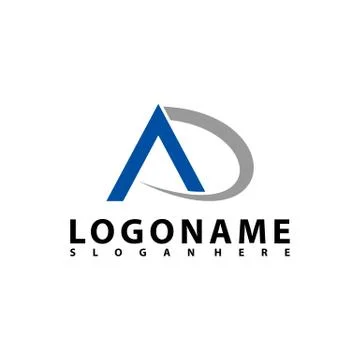 AP Letter Logo Design with Creative Modern Trendy Typography, AR Letter Logo  Stock Illustration