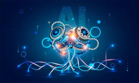 AP16 Artificial Intelligence 01 Sep 33 Stock Illustration