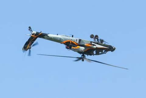 Apache ah-64d solo display team Stock Photos