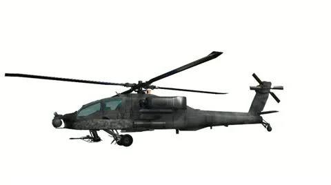 Apache attack helicopter. Video stock 12038490