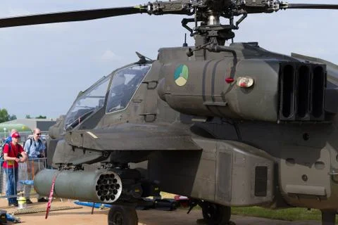 Apache combat helicopter Foto stock
