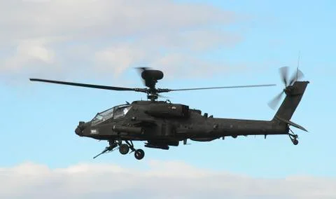 Apache Gunship Helicopter Stock Photos