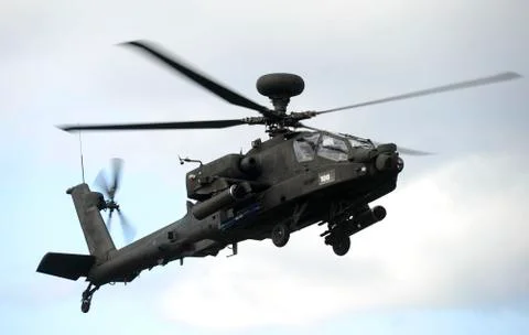 Apache Gunship Helicopter Stock Photos