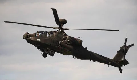 Apache Gunship Helicopter Stock Photos