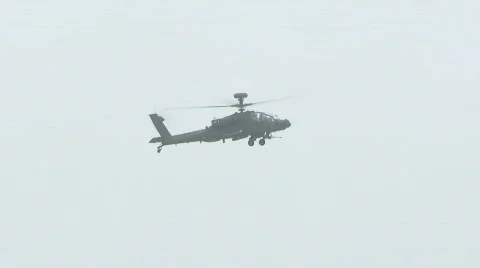 Apache helicopter flying 4 스톡 동영상 289443