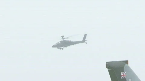 Apache helicopter flying 6 스톡 동영상 289549