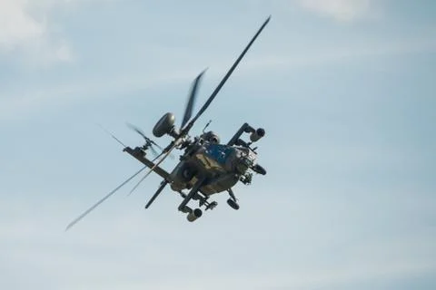 Apache helicopter 스톡 사진