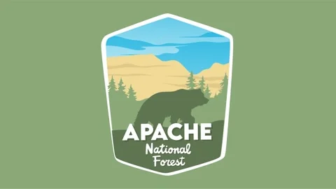 Apache National Forest United States 스톡 동영상 295590318