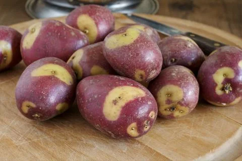 Apache potatoes Stock Photos