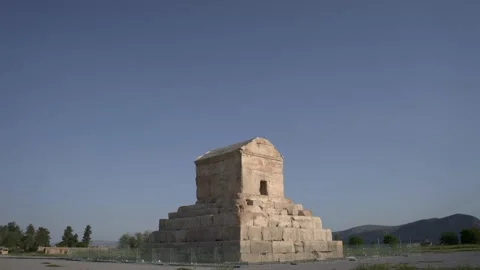 Apadana lion in timelaps Video stock 160914232