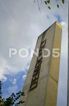 Apartheid museum democracy pillar Stock Photos