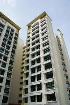 Apartment block Stock Photos