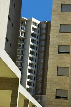 Apartment block Stock Photos