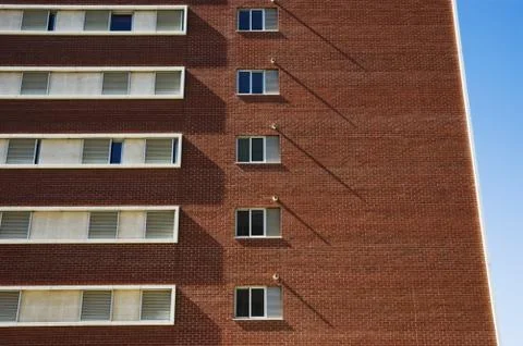 Apartment block Stock Photos