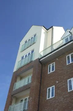 Apartment block Stock Photos