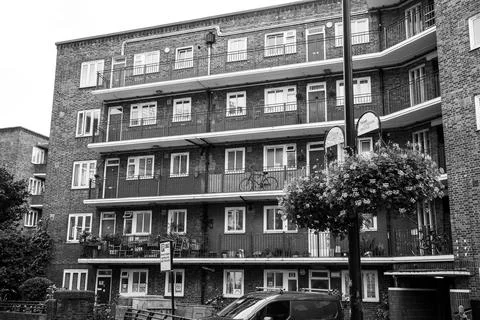 Apartment block 写真素材