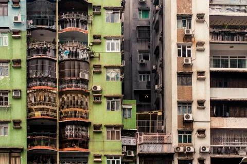 Apartment Blocks Stock Photos
