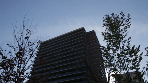 Apartment building Stock Footage 34027982